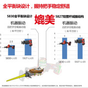 大有DEVON 輕裝單手往復鋸(鋰20V) 5830-Li-20 (淨機)（連2刀片）